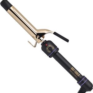 Hot Tools Pro Artist 24K Gold Curling Iron | Long Lasting, Defined Curls (1 in)